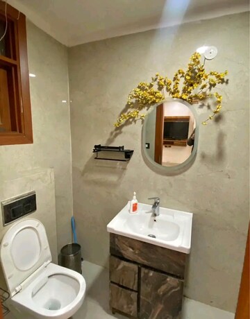 Bathroom in 2 BHK Apartment at Saket – for Rent
