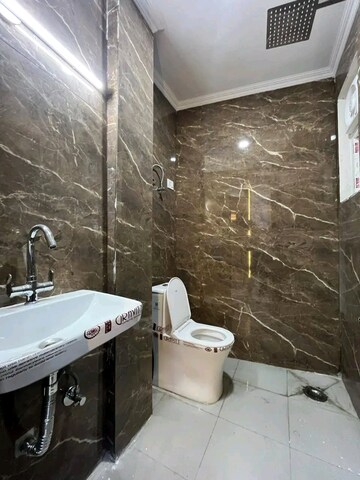 Bathroom in 2 BHK Apartment at Saket – for Rent