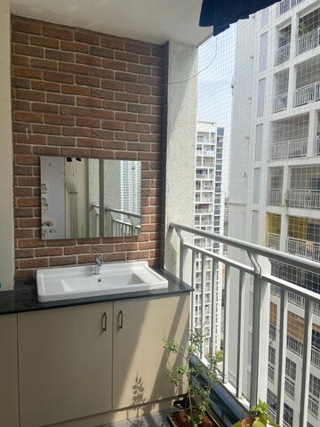 Balcony in 3 BHK Apartment at Lansum Etania, Gachibowli – for Sale