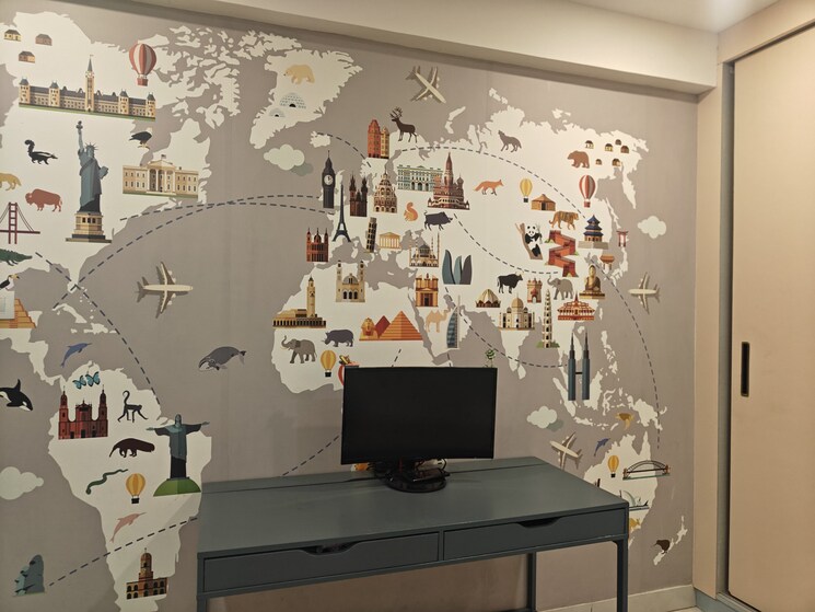 Master Bedroom, lansum-etania 3 Bedroom 1890 Sq.Ft. Apartment In Gachibowli Hyderabad 8347825