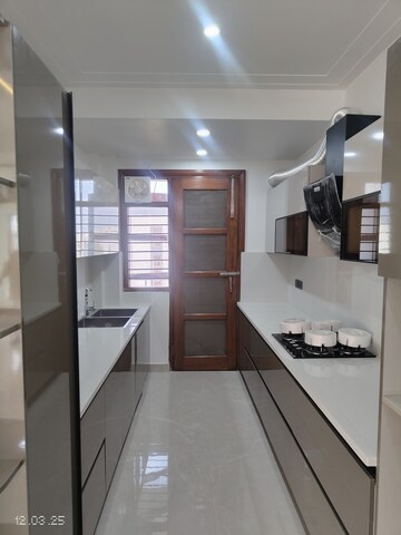 Kitchen in 3 BHK Builder Floor at Sector 57 – for Sale