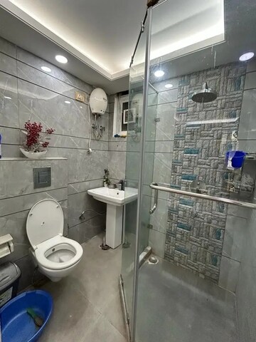 Bathroom in 2 BHK Apartment at Saket – for Rent