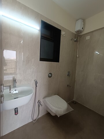 Bathroom in 1 BHK Apartment at Sunraj Supreme, Dombivli East – for Rent