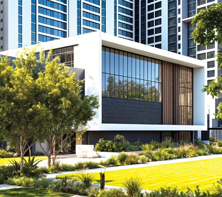 Garden, rustomjee-urban-woods 1 Bedroom 495 Sq.Ft. Apartment In Dwarli Gaon Thane 8347918