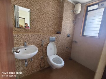 Bathroom in 1 BHK Apartment at Lodha Downtown, Dombivli East – for Rent