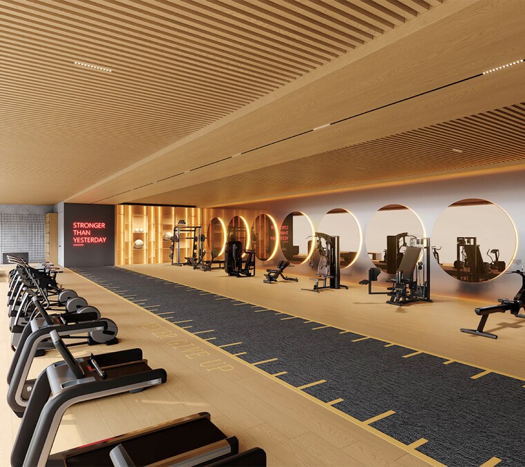  Parking, rustomjee-urban-woods 3 Bedroom 963 Sq.Ft. Apartment In Dwarli Gaon Thane 8347926