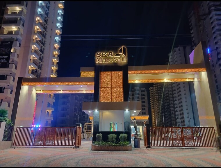 Exterior View, ska-metro-ville 3 Bedroom 1285 Sq.Ft. Apartment In Eta Ii Greater Noida Greater Noida 8347934
