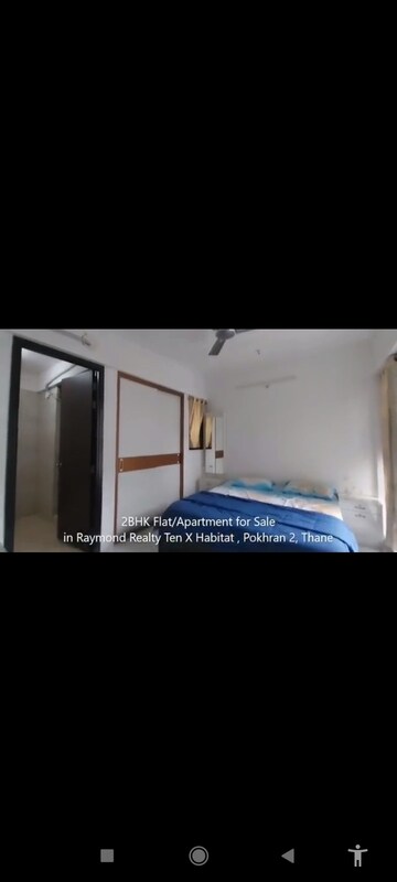 Bedroom in 2 BHK Apartment at Raymond Ten X Habitat, Pokhran Road No 2 – for Sale