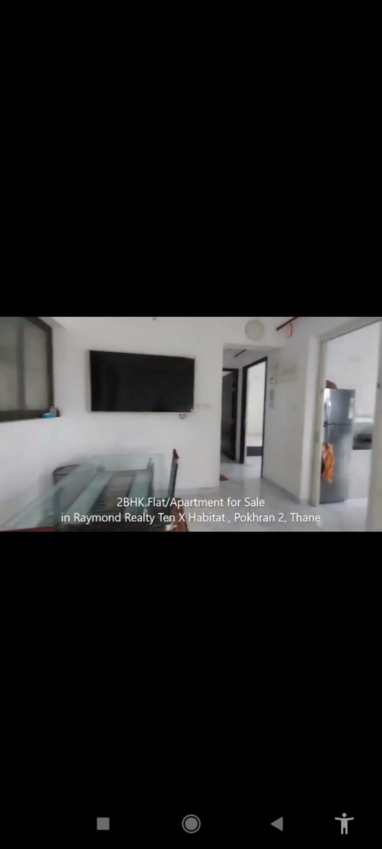 Living Room, raymond-ten-x-habitat 2 Bedroom 635 Sq.Ft. Apartment In Pokhran Road No Two Thane 8347940