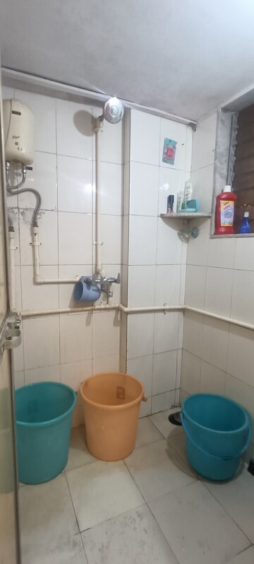 Bathroom in 1 RK Apartment at Akash Darshan, Santacruz East – for Rent