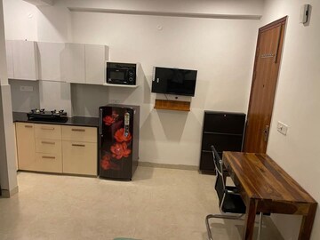 Kitchen in 1 RK Builder Floor at Saurabh Niwas, Sector 40 – for Rent