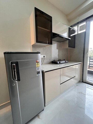 Kitchen in 1 BHK Builder Floor at Sushant Lok 3, Sector 57 – for Rent