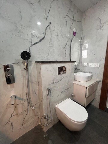 Bathroom in 1 BHK Builder Floor at Sector 56 – for Rent