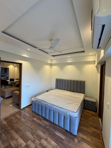 Bedroom in 2 BHK Builder Floor at Hong Kong Bazaar, Sector 57 – for Rent