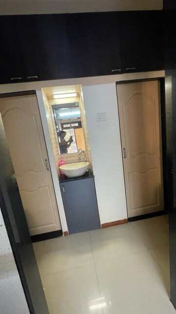 Bathroom in 2 BHK Apartment at D V Shree Shashwat, Mira Road – for Rent