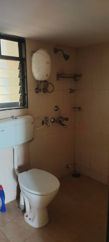 Bathroom in 2 BHK Apartment at D V Shree Shashwat, Mira Road – for Rent