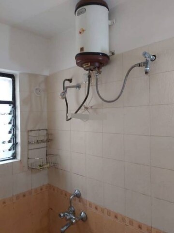 Bathroom in 1 RK Apartment at Dhankawade Mayureshwar Heights CHS, Dhankawadi – for Rent