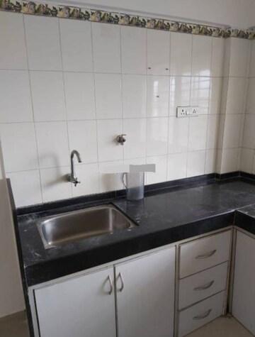 Kitchen in 1 RK Apartment at Dhankawade Mayureshwar Heights CHS, Dhankawadi – for Rent