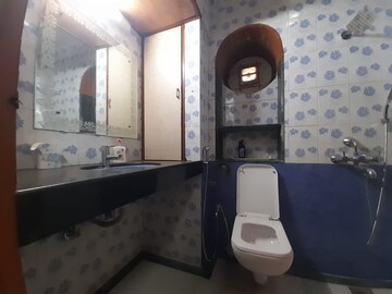 Bathroom in 2 BHK Apartment at Malhar Tower, Goregaon East – for Rent