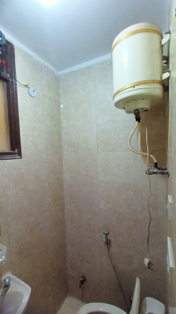 Bathroom in 2 BHK Builder Floor at Malviya Nagar – for Rent