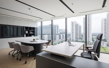 Team Area in  Office Space at The Qube, Andheri East – for Rent