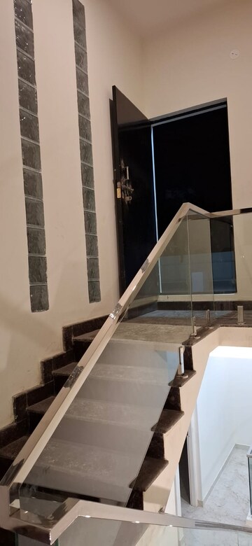 Staircase in 5 BHK Villa at Chikkagubbi Village – for Sale
