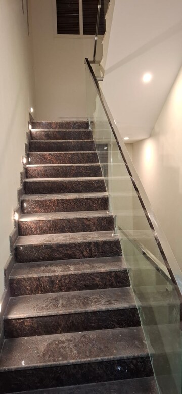 Staircase in 5 BHK Villa at Chikkagubbi Village – for Sale