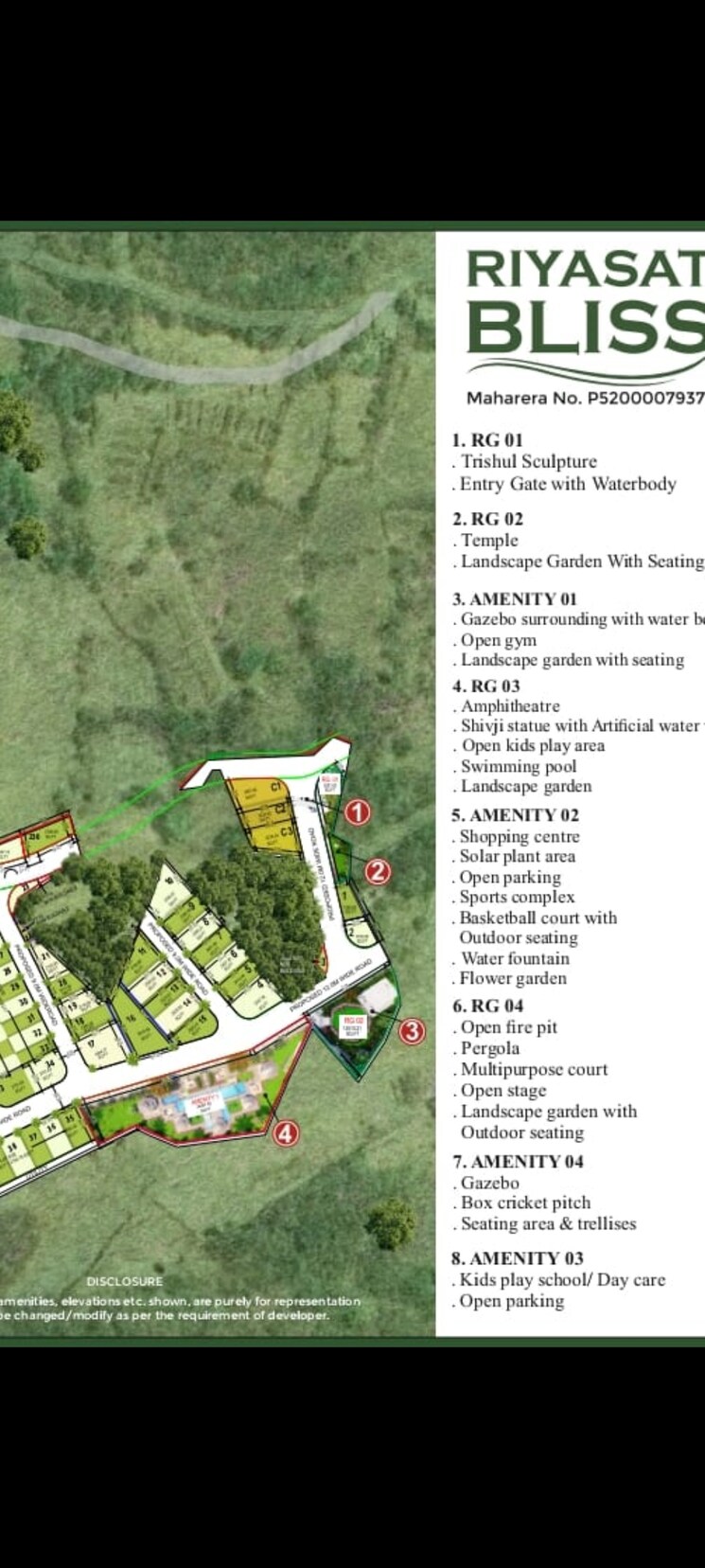 Map Location, riyasat-bliss  4110 Sq.Ft. Plot In Talegaon Navi Mumbai 8348191