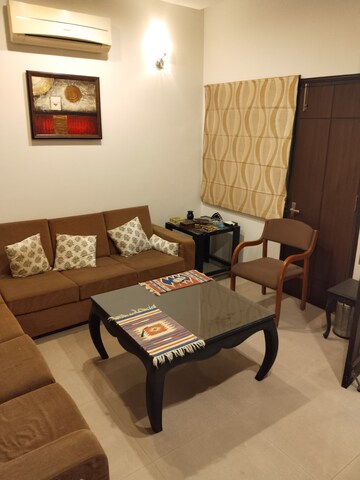 Living Room in 3 BHK Apartment at South City – for Rent