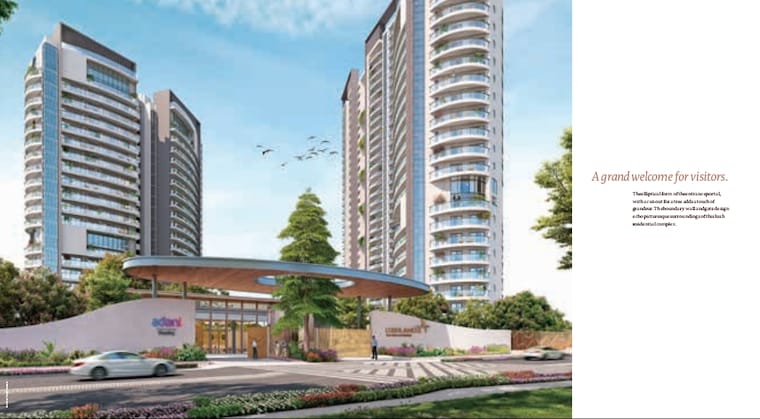 Exterior View, godrej-astra 3 Bedroom 3050 Sq.Ft. Apartment In Sector 54 Gurgaon 8348386