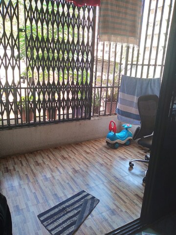 Balcony in 1 BHK Apartment at Navdeep Homes CHS, Wadgaon Sheri – for Rent