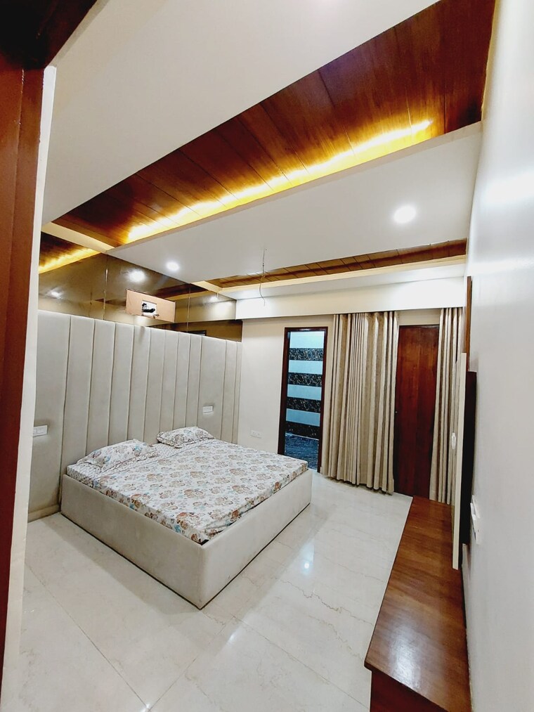Bedroom, pir machalla 3 Bedroom 1350 Sq.Ft. Builder Floor In Pir Machalla Zirakpur 8348515