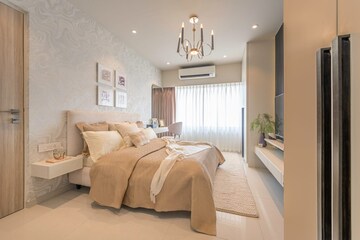 Bedroom in 2 BHK Builder Floor at Adhiraj Capital City Tower Oreka, Kharghar – for Sale