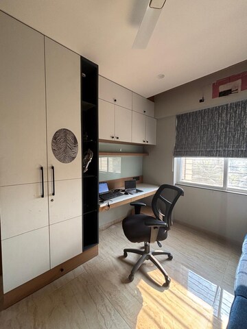 Master Bedroom in 3 BHK Apartment at VTP Alpine, Mahalunge – for Rent