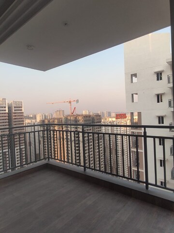 Balcony in 3 BHK Apartment at Rajapushpa Provincia, Narsingi – for Sale