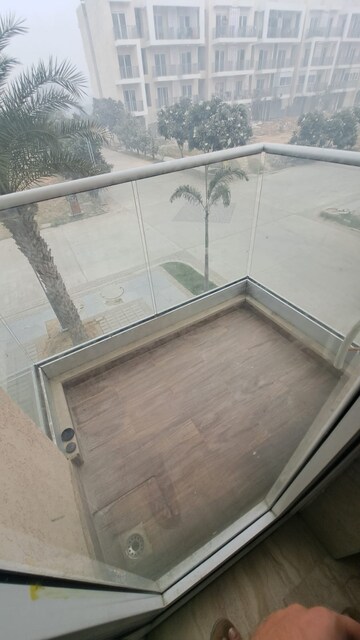 Balcony in 2 BHK Builder Floor at Ace Palm Floors, Sector 89 – for Rent
