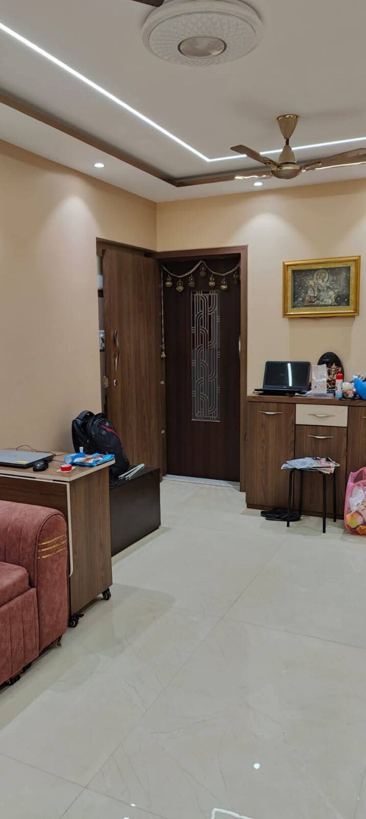 Living Room, shri-neelkanth-vraj-vihar-chs 1 Bedroom 451 Sq.Ft. Apartment In Borivali East Mumbai 8348782