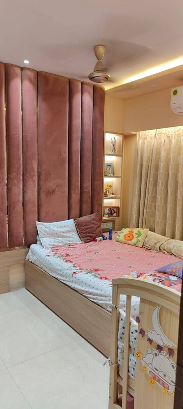 Bedroom in 1 BHK Apartment at Shri Neelkanth Vraj Vihar CHS, Borivali East – for Sale