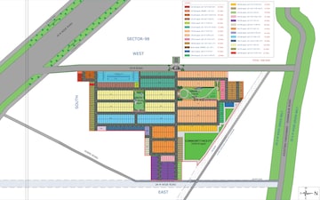 Plot For Sale in Amolik Aster Woods, Sector 98