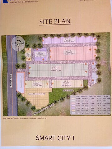  Plot For Sale in Adore Smart City, Sector 97