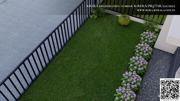 Balcony in 4 BHK Villa at Guruvayoor – for Sale