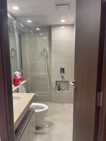 Bathroom in 2 BHK Apartment at Hiranandani Castle Rock, Powai – for Rent