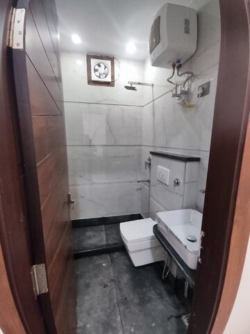 Bathroom in Studio Builder Floor at Rajouri Garden – for Rent