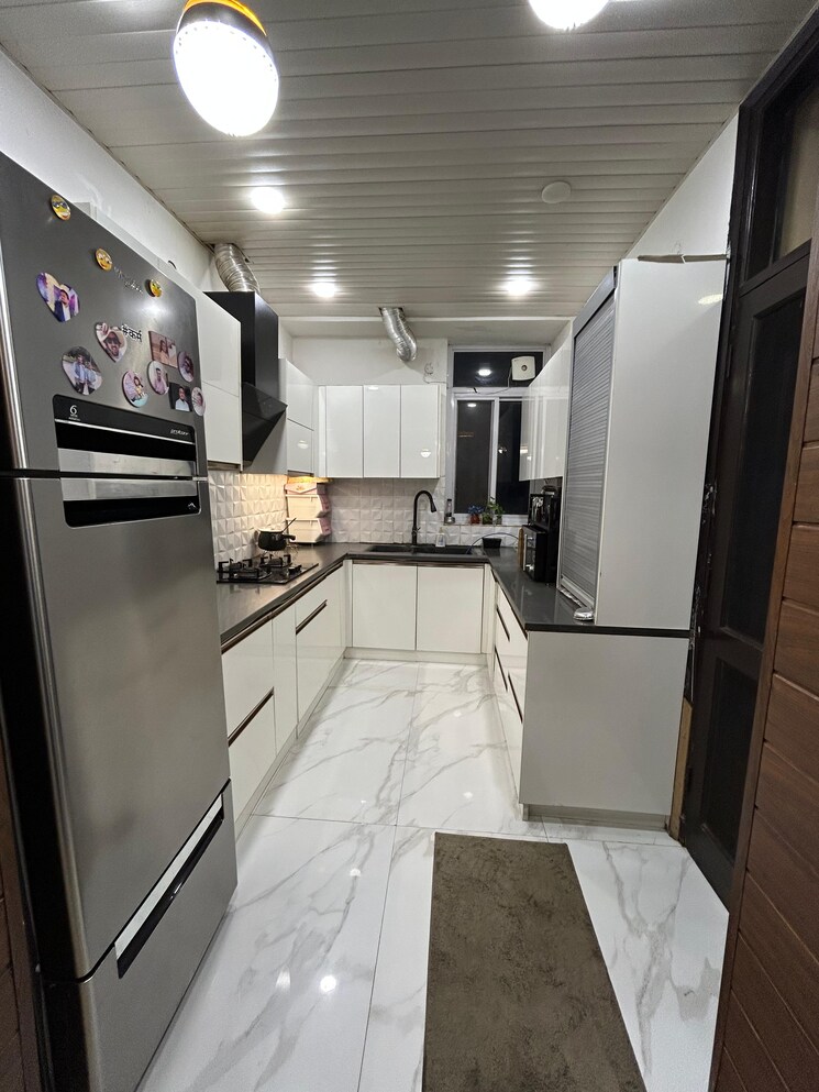 Kitchen, peer mucchalla 3 Bedroom 1750 Sq.Ft. Apartment In Peer Mucchalla Zirakpur 8348966