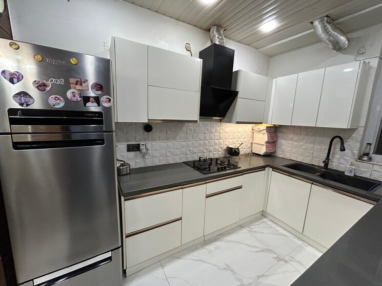 Kitchen, peer mucchalla 3 Bedroom 1750 Sq.Ft. Apartment In Peer Mucchalla Zirakpur 8348966