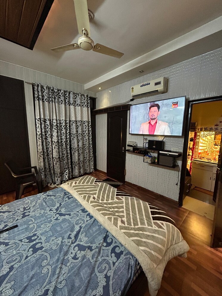 Bedroom, peer mucchalla 3 Bedroom 1750 Sq.Ft. Apartment In Peer Mucchalla Zirakpur 8348966