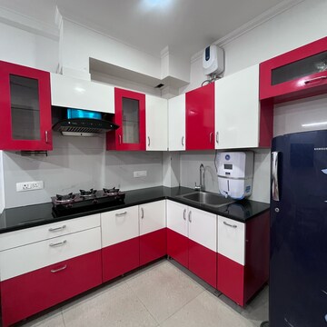 Kitchen in 2 BHK Builder Floor at Ansal Sushant Lok I, Sector 43 – for Rent