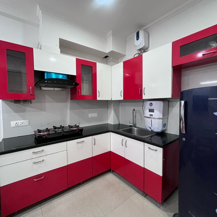 Kitchen, ansal-sushant-lok-i 2 Bedroom 1215 Sq.Ft. Builder Floor In Sector 43 Gurgaon 8349086