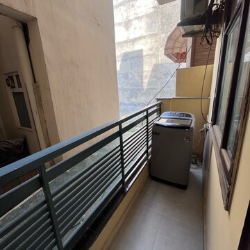Balcony in 2 BHK Builder Floor at Ansal Sushant Lok I, Sector 43 – for Rent