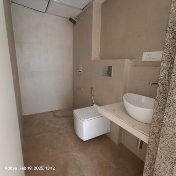 Bathroom in 3 BHK Apartment at Kanakia Silicon Valley, Powai – for Rent